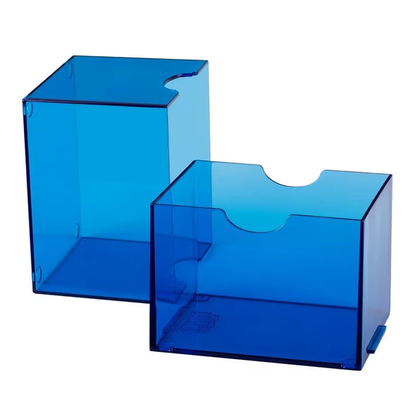 Dragon Shield: Strongbox 100+ Card Deck Box - Clear Blue - 2