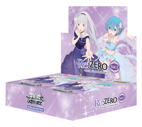 Weiss Schwarz: Re:ZERO - Starting Life in Another World Vol.3 Booster Box