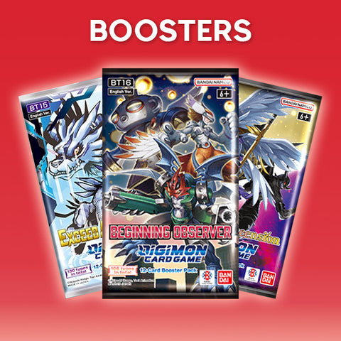 Digimon Card Game: Boosters Packs and Booster Boxes
