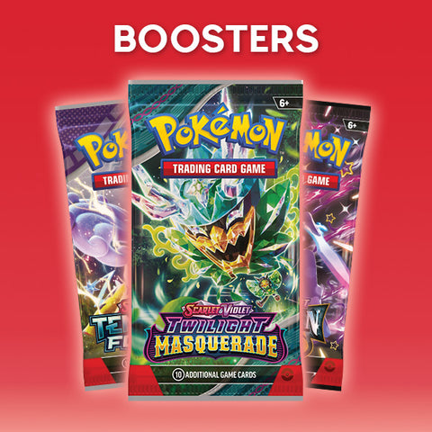 Pokemon TCG: Booster Packs & Booster Boxes