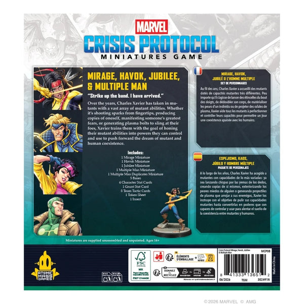 Marvel: Crisis Protocol – Dani Moonstar, Jubilee, Multiple Man and Havok - 4