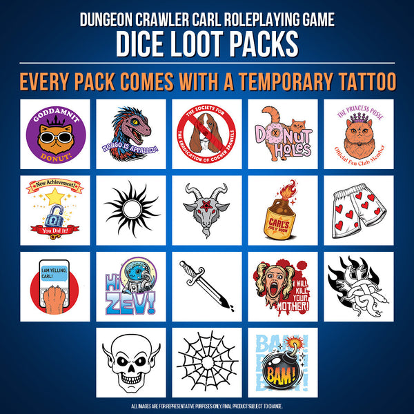 Dungeon Crawler Carl RPG: Dice Loot Pack - 4