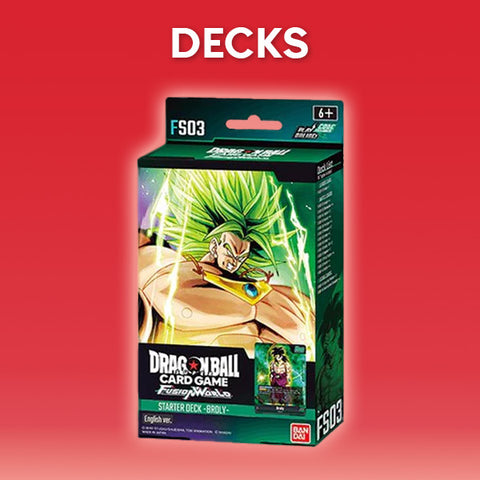 Dragon Ball Super Card Game: Decks