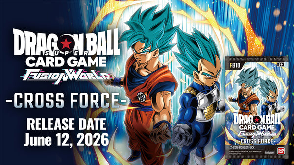 Dragon Ball Super CG: Fusion World - Cross Force (FB10) Booster Box - 1