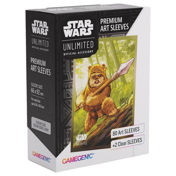 Gamegenic - Star Wars: Unlimited Premium Art Sleeves - Wicket - 1