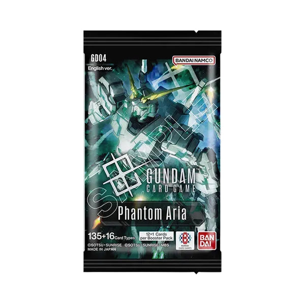 Gundam Card Game: Phantom Aria (GD04) Booster Pack - 1
