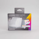 Gamegenic Closable Inner Sleeves 64x89 (100 ct.) - 4
