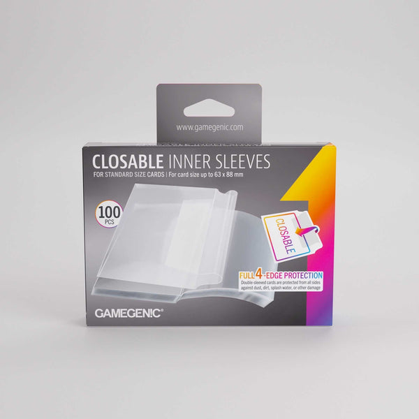 Gamegenic Closable Inner Sleeves 64x89 (100 ct.) - 4