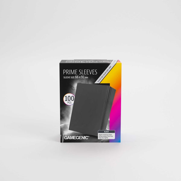 Gamegenic Prime Sleeves Black 66x91 (100 ct.) - 1