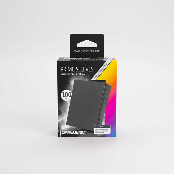 Gamegenic Prime Sleeves Black 66x91 (100 ct.) - 4