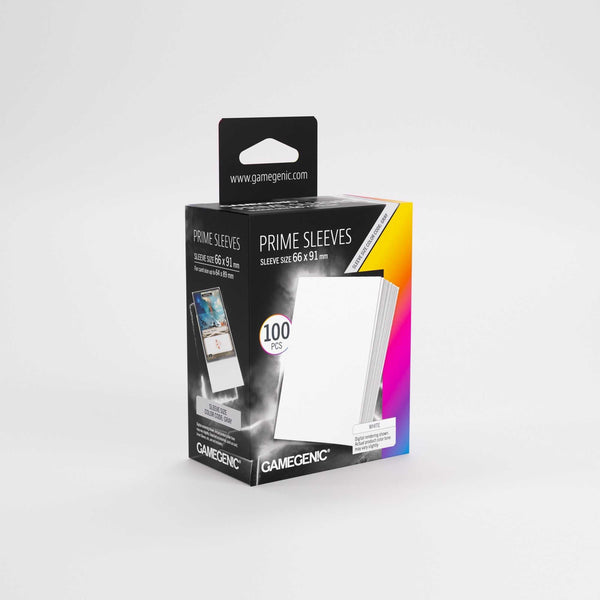 Gamegenic Prime Sleeves White 66x91 (100 ct.) - 5