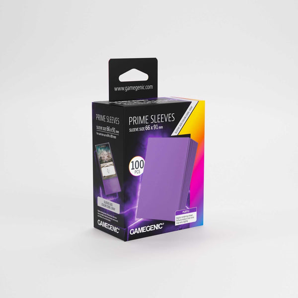 Gamegenic Prime Sleeves Purple 66x91 (100 ct.) - 5