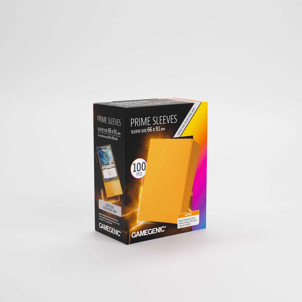 Gamegenic Prime Sleeves Orange 66x91 (100 ct.) - 2