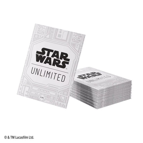 Gamegenic - Star Wars: Unlimited Premium Art Sleeves - Unlimited Pattern White