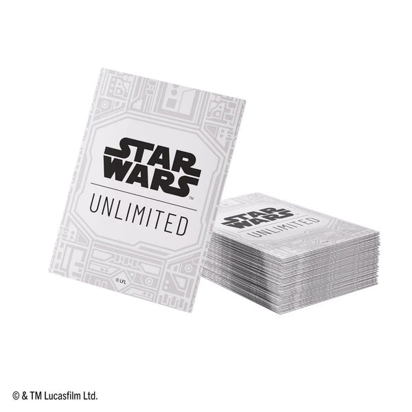 Gamegenic - Star Wars: Unlimited Premium Art Sleeves - Unlimited Pattern White - 1