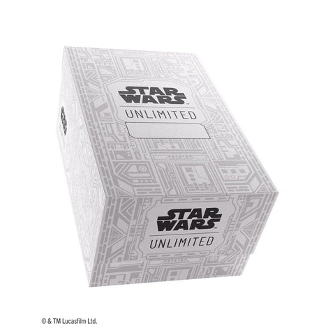 Gamegenic - Star Wars: Unlimited Double Soft Crate - Unlimited Pattern White