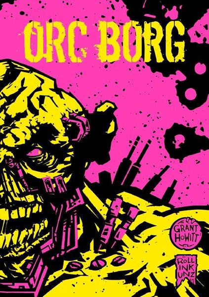 Orc Borg RPG: Neon Zine Edition - 1