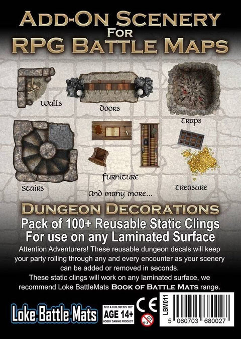 Add-On Scenery For RPG Maps: Dungeon Extras