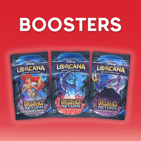 Disney Lorcana Boosters Packs & Booster Boxes