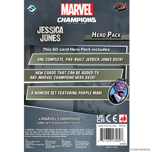 Marvel Champions: The Card Game - Jessica Jones Hero Pack - 3