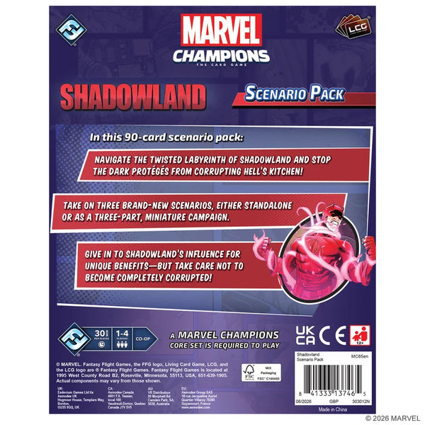 Marvel Champions: The Card Game - Shadowland Scenario Pack - 4