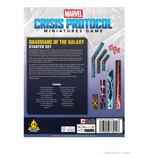Marvel: Crisis Protocol - Guardians of The Galaxy Starter Set - 4