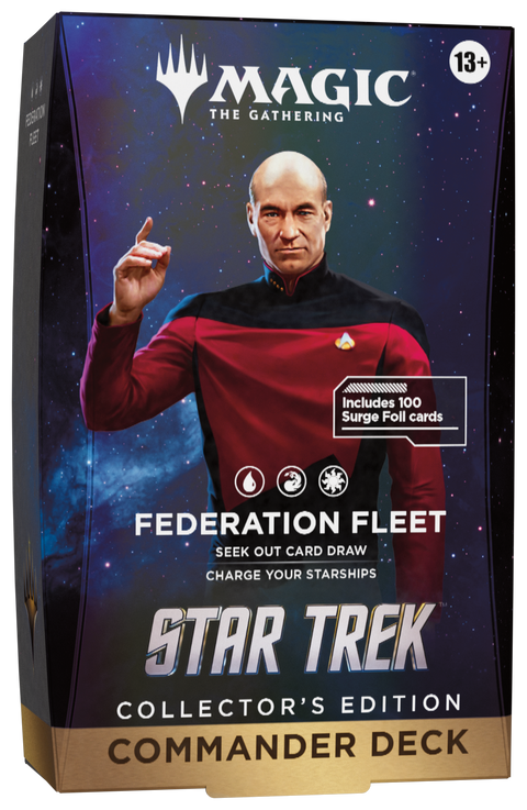 Magic: The Gathering - Universes Beyond: Star Trek Collector Commander Deck - Federation Fleet - 0