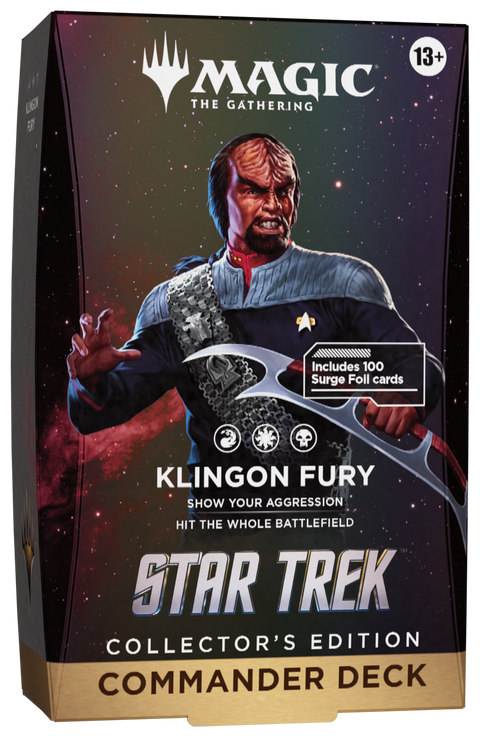 Magic: The Gathering - Universes Beyond: Star Trek Collector Commander Deck - Klingon Fury - 0
