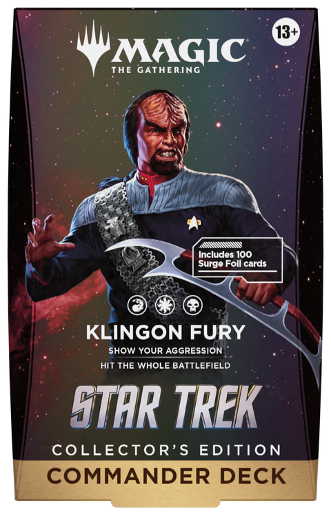Magic: The Gathering - Universes Beyond: Star Trek Collector Commander Deck - Klingon Fury