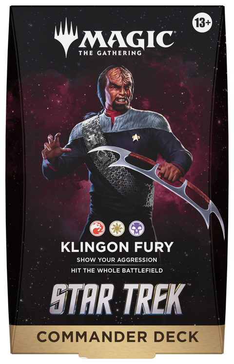 Magic: The Gathering - Universes Beyond: Star Trek Commander Deck - Klingon Fury