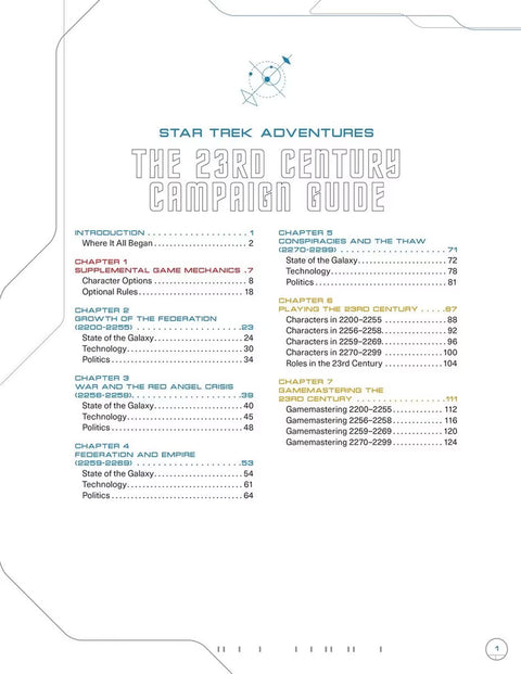 Star Trek Adventures: The 23rd Century Campaign Guide - 0