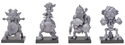 Mechs vs. Minions: Unpainted Miniatures Set