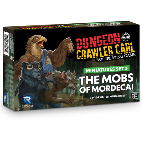 Dungeon Crawler Carl RPG: Miniatures Set 3 - Mobs of Mordecai