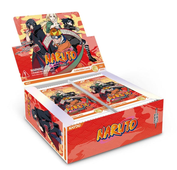 Naruto: Smriti Collectible Cards - Earth Scroll Foil Booster Box (002B-EMEA) - 1