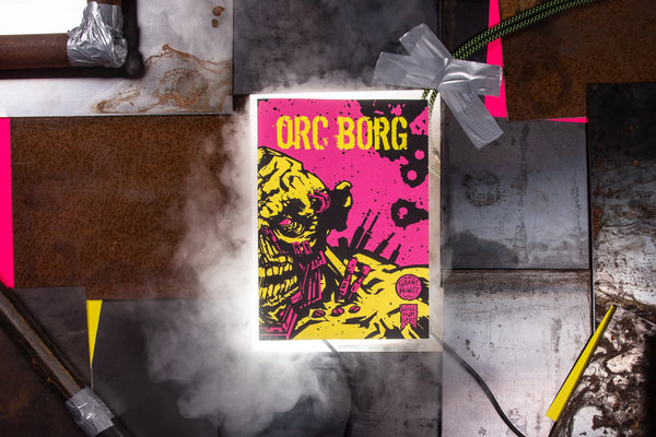 Orc Borg RPG: Neon Zine Edition - 2