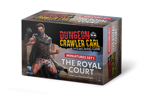 Dungeon Crawler Carl RPG: Miniatures Set 1 - The Royal Court