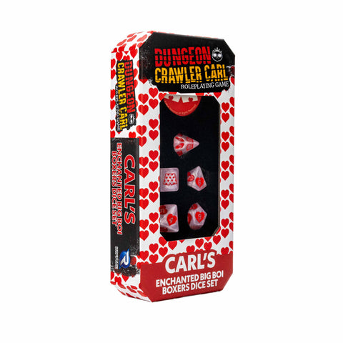 Dungeon Crawler Carl RPG: Carl's Enchanted Big Boi Boxers Dice Set
