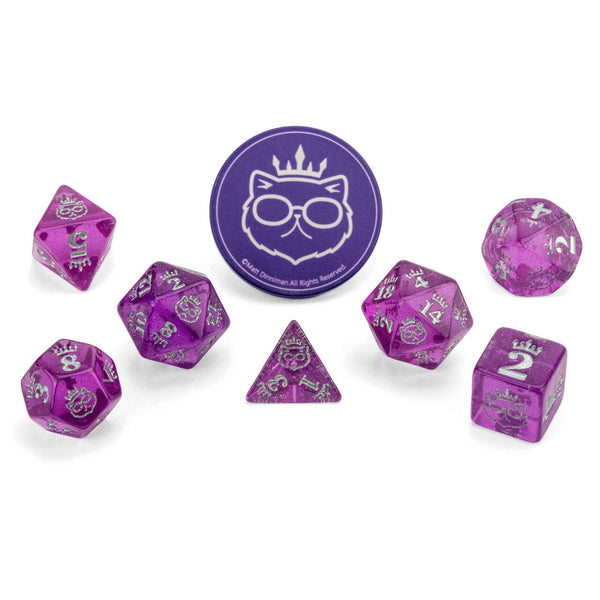 Dungeon Crawler Carl RPG: Princess Donut’s Enchanted Crown of the Sepsis Whore Dice Set - 2