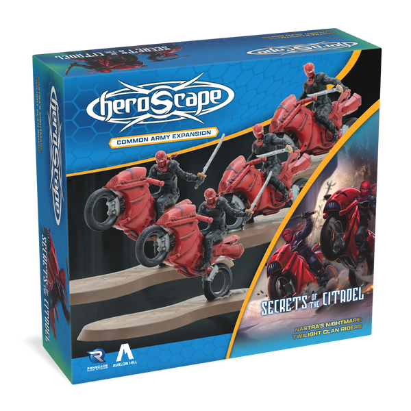 Heroscape: Twilight Ninja Clan Riders Army Expansion - 1