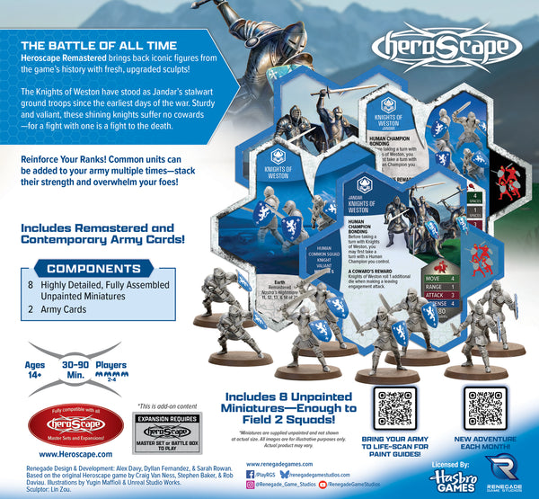 Heroscape: Knights of Weston Remastered Army Expansion - 3