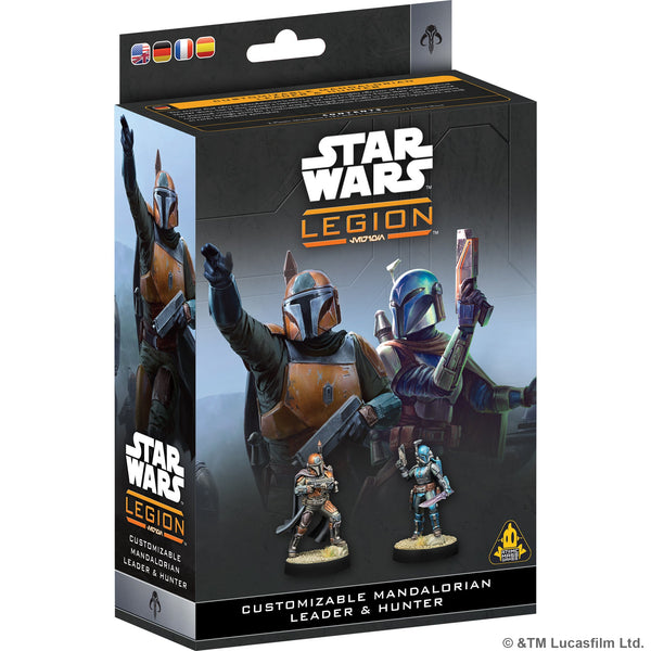 Star Wars: Legion - Customisable Mandalorian Leader & Hunter - 1