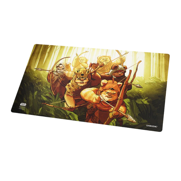 Gamegenic - Star Wars: Unlimited Double-Sided Game Mat - Wicket &  Ewok Archers - 1