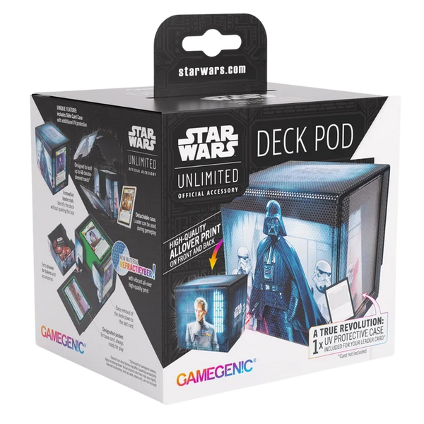 Gamegenic - Star Wars: Unlimited Deck Pod - Darth Vader & Grand Moff Tarkin - 1