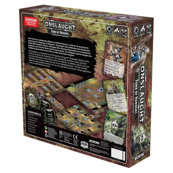Dungeons & Dragons Onslaught: Tomb of Horrors - Maps & Monsters Expansion - 2