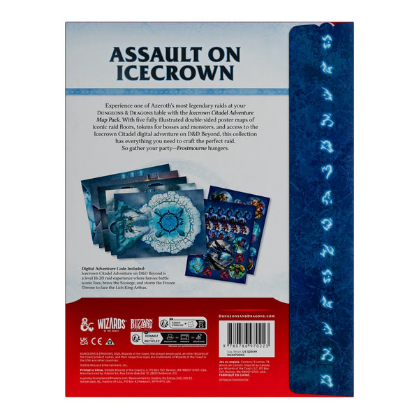 Dungeons & Dragons: World of Warcraft - Icecrown Citadel Adventure Map Pack - 2