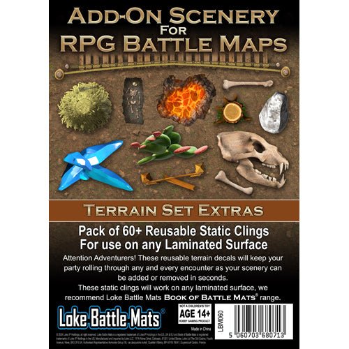 Add-On Scenery For RPG Maps: Terrain Set Extras - 1