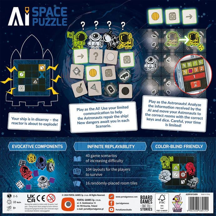 AI Space Puzzle - Gathering Games