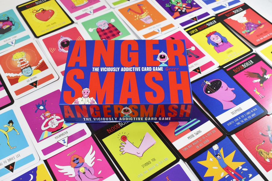 Anger Smash: The Viciously Addictive Card Game - Gathering Games
