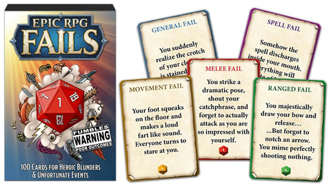 Epic RPG Fails Deck