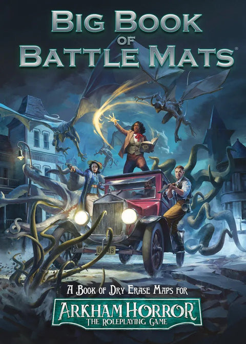 Arkham Horror RPG: Big Book of Battle Mats - Gathering Games